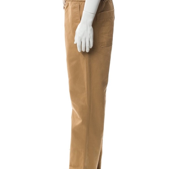 Gucci Tan Joggers with White Logo - Picture 2 of 9